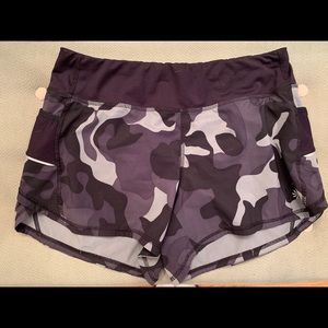 Camo running short